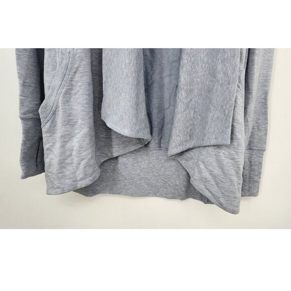 Athleta Blue Space Dyed Open Front Modal Cardigan Sweater Size XXS - Picture 5 of 8